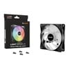 120mm be quiet! Light Wings LX High Speed, Black, 9 Blade, Upto 2100RPM, Upto 61.8 CFM Airflow, 30.9dB Max, 4-Pin PWM