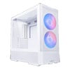 Lian Li LANCOOL 207, White, Mid Tower Chassis w/ Tempered Glass Window, 2x 140mm ARGB PWM, USB 3.0, mATX, ATX