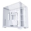 Lian Li O11 Vision Compact, White, Dual Chamber Mid Tower Chassis, Tempered Glass Window, USB 3.0