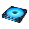 140mm Lian Li UNI FAN SL-INF, Black, ARGB, 7-Blade, 1600RPM, 72.7CFM, FDB, Single Fan, L-Connect, 4-Pin PWM