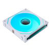 140mm Lian Li UNI FAN SL-INF Reverse Flow, White ARGB, 7-Blade, 1600RPM, 71.6CFM, FDB, Single Fan, L-Connect, 4-Pin PWM