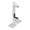 SilverStone GB01W GPU Holder, Vertical, Horizontal, Steel, Universal Fit, Anti-Scratch, White