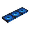 120mm Lian Li UNI FAN SL-INF, Black, ARGB, 7-Blade, 2100RPM, 61.3CFM, FDB, 3 Pack, UNI Hub, L-Connect, 4-Pin PWM