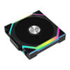 120mm Lian Li UNI FAN SL Wireless, Reverse Flow, Black ARGB, 7-Blade, 2000RPM, 69.5CFM, FDB, L-Connect, Single Fan
