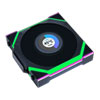 120mm Lian Li UNI FAN SL Wireless, 1.6" LCD, Black ARGB, 9-Blade, 1900RPM, 58.08CFM, FDB, L-Connect, Single Fan