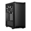 be quiet! Pure Base 501, Airflow Black, Mid Tower Chassis, 2x 140mm Pure Wings 3 Fans, USB 3.2, ATX/MicroATX/Mini-ITX