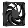 120mm Fractal Design Momentum 12, 7 Blade, PWM, 350-2200rpm, 67.34CFM, 31.3 dbA, FDB, 4-Pin, Black