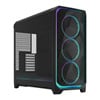 Fractal Design Meshify 3 XL Amb Pro, Black, Full Tower w/ Light TG, 3x 140mm Fans, USB 3.2 Gen2,  E-ATX/ATX/mATX/mITX