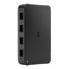 4 Port Fractal Design Adjust Pro Hub, SATA Powered, 4x Fractal Connect (USB-C), MicroUSB, PWM, Web Controlled, Black