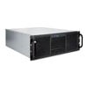 Inter-Tech IPC 4U-40255 Rackmount Server Case, 3x 5.25" Bays, 11x 3.5" Slots, Dual 120mm/80mm Fans, USB 3.0