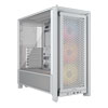 White - 3x pre-installed RS120 ARGB Fans       