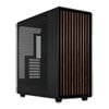 Fractal North XL RC Charcoal Black Mid Tower Chassis, Tempered Glass, 3x 140mm PWM, Reverse Connection, mITX/mATX/E-ATX