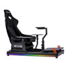 Thermaltake GF500 Flight Simulator Cockpit, Black, RGB, Aluminium / Steel Frame, Fiberglass Seat, Adjustable Mounts      