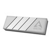 Arctic M2 Pro SSD Cooler, Silver, 2x TP-3 Thermal Pads, PS5 Compatible, Efficient Heat Dissipation, Aluminium