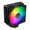 Cooler Master Hyper 212 Pro Cooler, Black, 1x SickleFlow 120 Edge ARGB Fan, Aluminium Fins, 4x Heatpipes, Intel / AMD