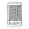 Thermaltake The Tower 250, White, Mini Tower Chassis w/ Tempered Glass Windows, 2x 120mm Fans, mITX