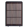 Lian Li A3-3WD, Black, Walnut Wooden Front Panel for A3-MATX Chassis,  Removeable Dust Filter