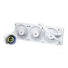 Lian Li Galahad II Trinity 360mm Performance AIO Liquid CPU Cooler, White, 3 x 120mm LCP Fans, Aluminium, Intel / AMD