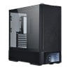 Lian Li LANCOOL 207 Digital, Black, Mid Tower Chassis, 6" LCD Display, Tempered Glass, 2x 140mm PWM, ATX, mATX, mITX