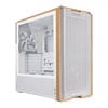 Lian Li LANCOOL 217, White, Mid Tower, Tempered Glass, USB-C, 5x PWM Airflow Fans, Reverse Connection, mITX, mATX, EEB