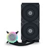 Lian Li GA II Lite 240 Performance AIO CPU Cooler, Black, 240mm,2x 120mm Fans, Aluminium Fins, Copper, Intel / AMD