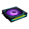 120mm Lian Li UNI FAN SL-INF Wireless, Black, ARGB, 7-Blade, 2300RPM, 67CFM, FDB, Single Fan, L-Connect