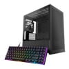 NZXT H3 Flow, microATX Chassis, Black, Tempered Glass, 1x F12OQ Fan, Reverse Connection Ready, mATX, mITX