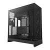 NZXT H9 Flow (2025), Dual Chamber Mid Tower, Black, 3x 140mm F140Q Fans, Reverse Connection Ready, E-ATX, ATX