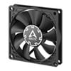 80mm Arctic P8 Slim PWM PST, Black, Pressure Optimised, 9 Blade, Fluid Dynamic Bearing, Upto 3000rpm, 22.5CFM, 4-Pin