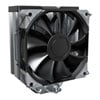 Montech NX400 CPU Cooler, Black, 4 Heatpipes, 1x120mm PWM Fan, upto 2000rpm, Aluminium Fins, Intel/AMD 105 TDP
