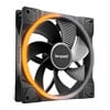 140mm be quiet! Light Wings Reverse, Black, 7 Blade, 1300RPM, 51.4 CFM Airflow, 25.5 dB Max, ARGB, 4-Pin PWM