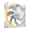 140mm be quiet! Light Wings Reverse, White, 7 Blade, 1300RPM, 51.4 CFM Airflow, 25.5 dB Max, ARGB, 4-Pin PWM