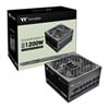 1200W Thermaltake Toughpower PT, Black, Fully Modular, 80PLUS Platinum, Single Rail, 100A, 135mm Fan, ATX3.1