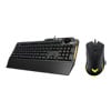 ASUS TUF M1 Keyboard / M3 Mouse Combo, RGB, Tactile Switches, 19-Key Rollover, Macro Recording, 7000 DPI, 6 Button, USB