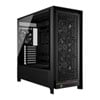 CORSAIR FRAME 5000D RS Mid Tower Chassis, Black, TG Window, 4 x 140mm PWM Fans, USB-C, mITX / mATX / ATX / E-ATX