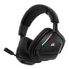 CORSAIR VOID WIRELESS v2 Headset, Carbon, RGB, Dolby Atmos Spatial Audio, 50mm Drivers, Wireless / BT 5.3, PC / Console