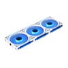 120mm Lian Li UNI FAN SL-INF, Reverse Flow, White, ARGB, 9-Blade, 2100RPM, 61.3CFM, FDB, 3 Pack, UNI Hub, L-Connect