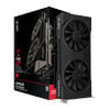 XFX SWIFT Radeon RX 9060 XT OC Gaming Dual Fan Black 16GB GDDR6 Graphics Card, RDNA 4, 2048 Streams, 3320MHz Boost