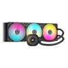 CORSAIR iCUE LINK TITAN 420 RX RGB AIO Cooler, 3 x 140mm ARGB PWM Fans, Copper Heatsink, Aluminium Radiator, Intel / AMD