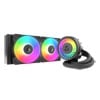 Arctic Liquid Freezer III Pro ARGB 240 AIO Hydro CPU Cooler, Black, 2x120mm P12 Pro, 60mm VRM Fan, Intel/AMD