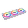 120mm Lian Li UNI FAN CL Wireless, Reverse Flow, White ARGB, 9-Blade, 2100RPM, FDB, L-Connect, 3 Pack with Hub, PWM
