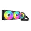 Arctic Liquid Freezer III Pro ARGB 280 AIO Hydro CPU Cooler, Black, 2x140mm P14 Pro, 60mm VRM Fan, Intel/AMD