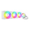 Arctic Liquid Freezer III Pro ARGB 420 AIO Hydro CPU Cooler, White, 3x140mm P14 Pro, 60mm VRM Fan, Intel/AMD