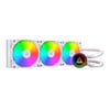 Montech LightFlow ARGB 360, White, 360mm AIO Hydro CPU Cooler, 3x 120mm ARGB PWM Fans, Intel / AMD