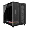 CORSAIR AIR 5400 RS-R ARGB, Black, Mid Tower, Reverse Connection, 3x RS120R Fans, USB, E-ATX / ATX / mATX / mITX