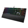 ASUS ROG Strix Scope II X Mechanical Gaming Keyboard, UK Layout, Wired, ROG NX Snow V2 Switches, RGB, USB 2.0