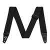 Fender - Polypro Strap, Black, Adjustable from 34”-59",  2" width