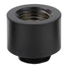 14mm Thermal Grizzly DeltaMate Extender MF14, G1/4 Thread, Brass, Matte Black, EPDM