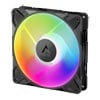 140mm Arctic P14 Pro A-RGB, Black, 7 Blade, Fluid Dynamic Bearing, Upto 2500rpm, 110CFM Airflow, 4-Pin PWM