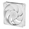140mm Arctic P14 Pro PST, White, 7 Blade, Fluid Dynamic Bearing, Upto 2500rpm, 110CFM Airflow, 4-Pin PWM